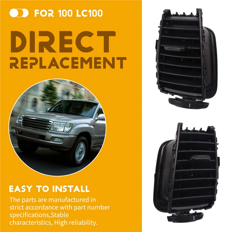 Car Interior Dashboard Air Vent Panel For Toyota Land Cruiser 100 LC100 FJ100 Ujz100 1997-2007
Car Interior Dashboard Air Vent Panel For Toyota Land Cruiser 100 LC100 FJ100 Ujz100 1997-2007