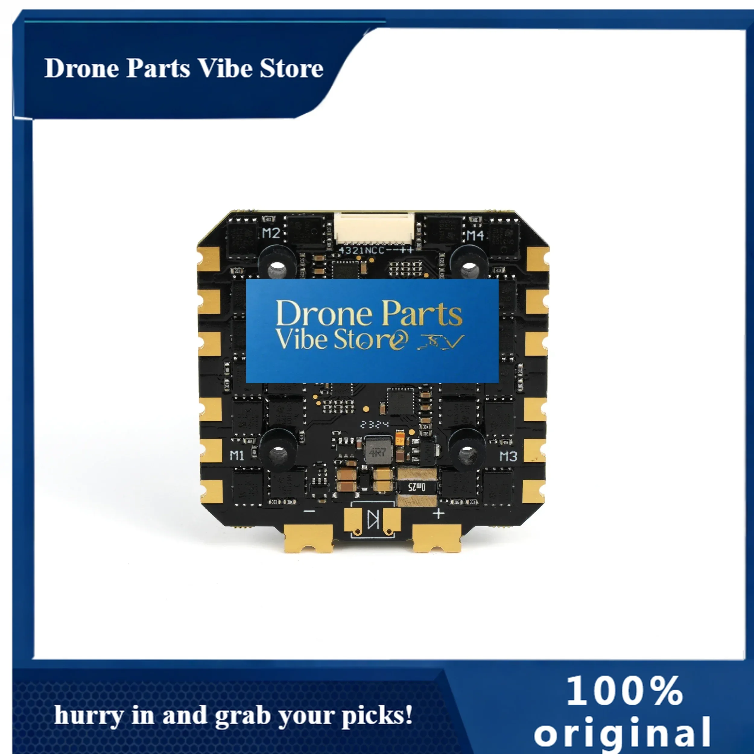 Drone Parts1pcs For Axisflying Agrus F722 Stack 80A ESC F722 Flight Controller
Drone Parts1pcs For Axisflying Agrus F722 Stack 80A ESC F722 Flight Controller