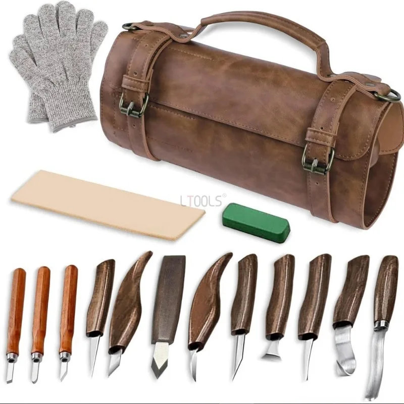 Wood Carving Kit Wood Carving Tools Hand Knife Set File Spoon 7cr17 Steel Carving Knife Set for Beginners Whittling
Wood Carving Kit Wood Carving Tools Hand Knife Set File Spoon 7cr17 Steel Carving Knife Set for Beginners Whittling