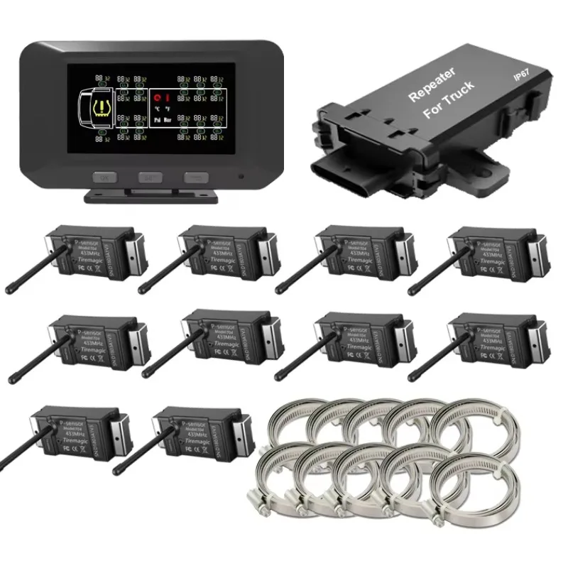 USB Solar Powered Digital TPMS Tyre Temperature Monitor 0-14Bar Auto Security Alarm System Universal TruckTire Pressure Gauge
USB Solar Powered Digital TPMS Tyre Temperature Monitor 0-14Bar Auto Security Alarm System Universal TruckTire Pressure Gauge