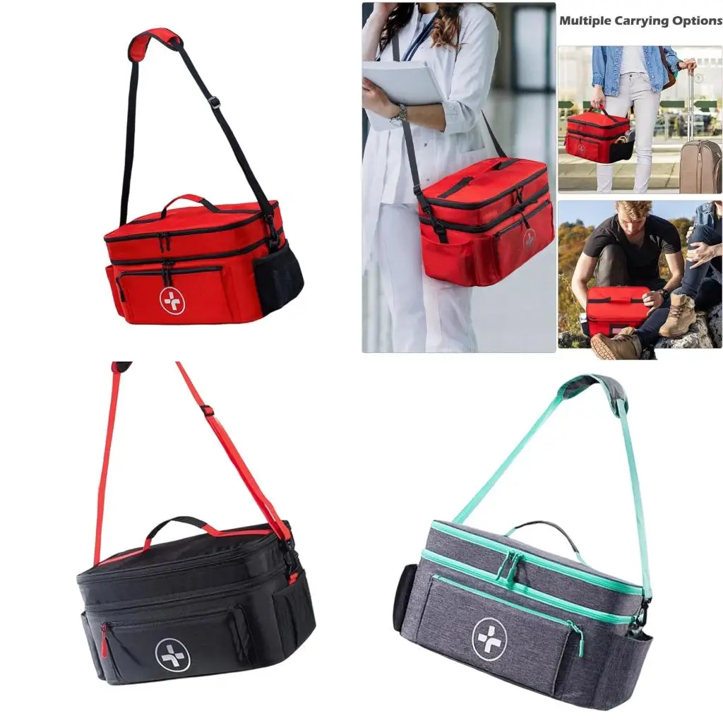 Водостойкая сумка для хранения первой помощи со съемными отсеками для чрезвычайной ситуации
Водостойкая сумка для хранения первой помощи со съемными отсеками для чрезвычайной ситуации