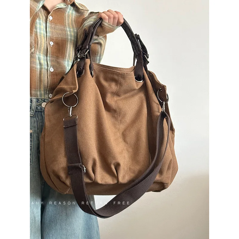 CGCBAG Casual Women Canvas Tote Bag Lage Capacity Crossbody Bag Simple Commuting Handbags 2025 Female Designer Luxury Bags
CGCBAG Casual Women Canvas Tote Bag Lage Capacity Crossbody Bag Simple Commuting Handbags 2025 Female Designer Luxury Bags
