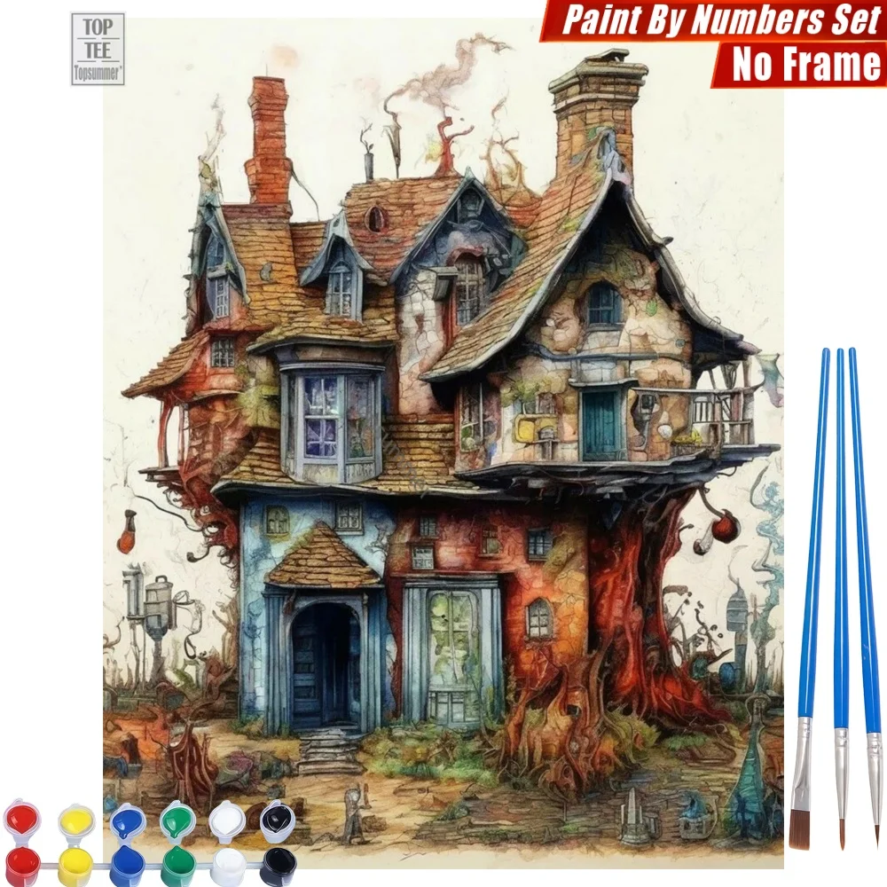 Living Ancient House DIY Digital Oil Painting Set - Mottled Roots Smoke Thanksgiving Day Gift For Boyfriend
Living Ancient House DIY Digital Oil Painting Set - Mottled Roots Smoke Thanksgiving Day Gift For Boyfriend