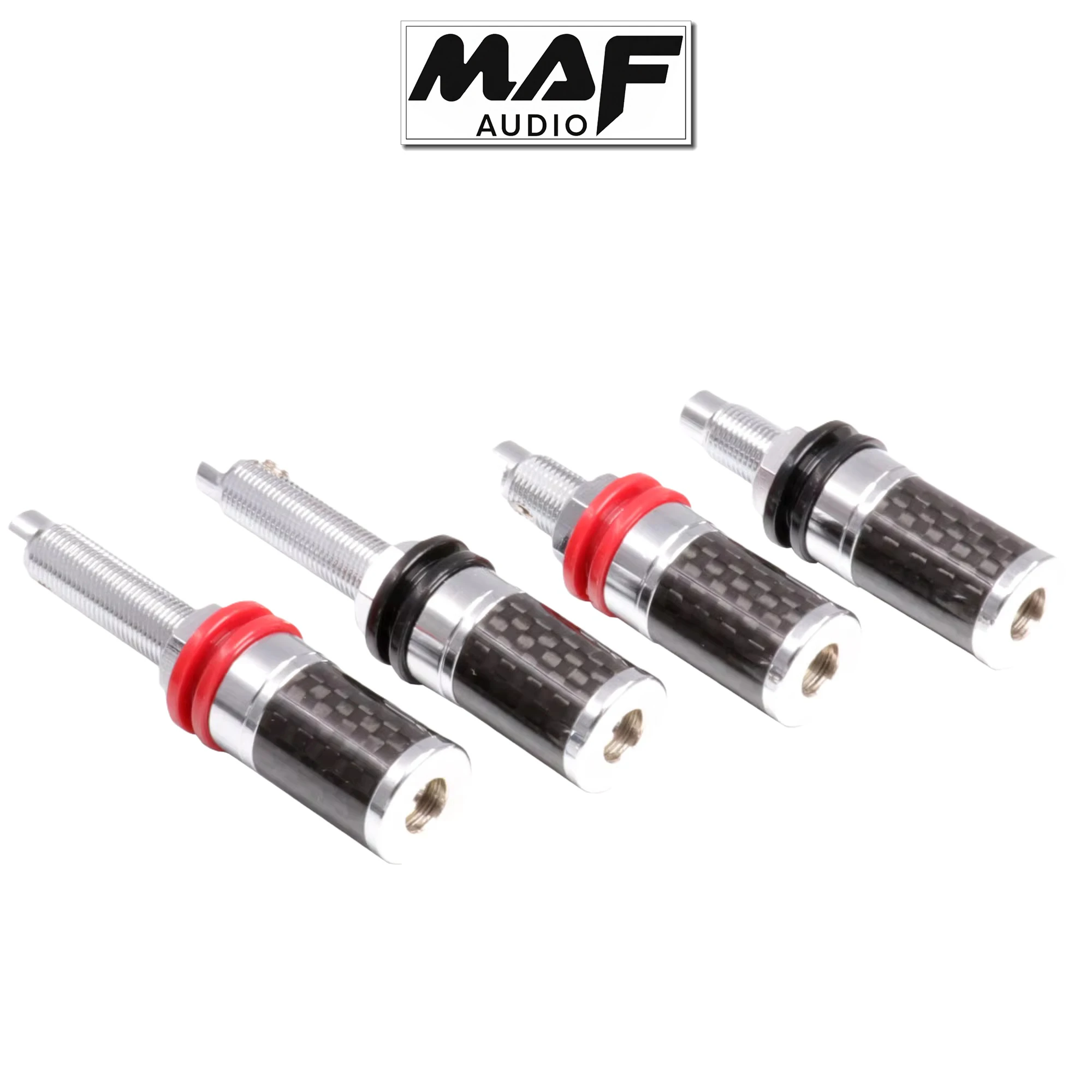 4pcs Carbon Fiber Brass Amplifier Speaker Binding Post Terminal Banana Jack Connector Free Solder
4pcs Carbon Fiber Brass Amplifier Speaker Binding Post Terminal Banana Jack Connector Free Solder