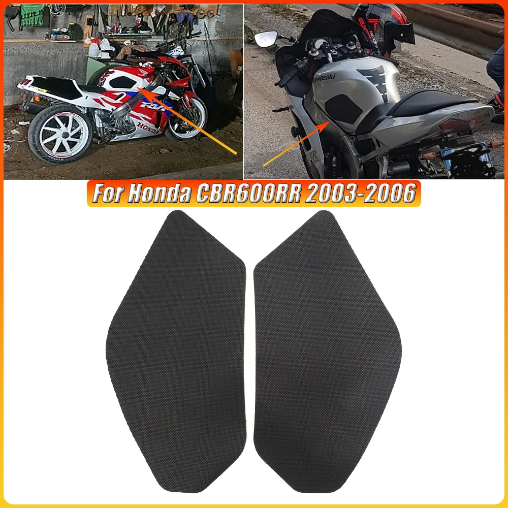 For Honda CBR600RR 2003-2006 Motorcycle Gas Fuel Tank Traction Pad Decal Rubber Side Knee Grip Protector Sticker Decals Moto
For Honda CBR600RR 2003-2006 Motorcycle Gas Fuel Tank Traction Pad Decal Rubber Side Knee Grip Protector Sticker Decals Moto
