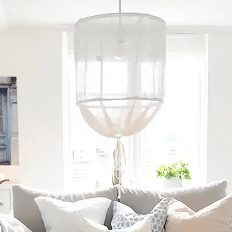 Fabric Hoop Pendant lamp Fixture Modern white cotton DIY Fabric Pendant Light for Living room Hotel office modern Linen lámpara
Fabric Hoop Pendant lamp Fixture Modern white cotton DIY Fabric Pendant Light for Living room Hotel office modern Linen lámpara