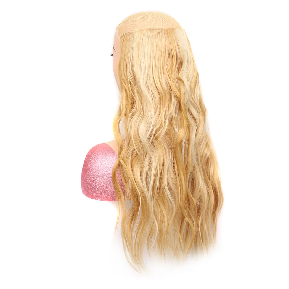 Invisible Fish Line Natural Clips in Hair Extensions for Women 22" Long Water Wave Synthetic Fake Hair Pieces
Invisible Fish Line Natural Clips in Hair Extensions for Women 22" Long Water Wave Synthetic Fake Hair Pieces