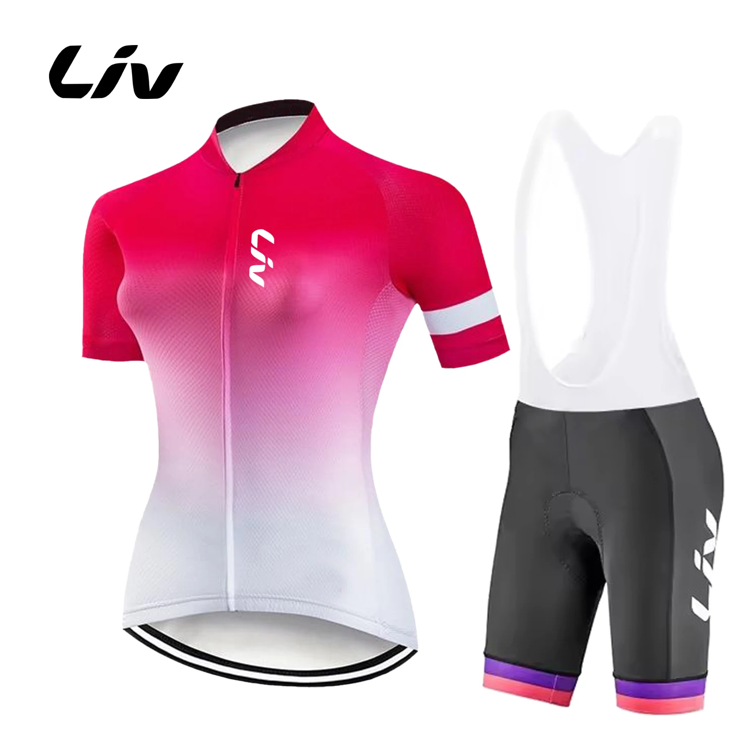 LIV 2026 Summer Cycling suit set women new cycling jersey short sleeved breathable outdoor cycling bib quick drying sports shirt
LIV 2026 Summer Cycling suit set women new cycling jersey short sleeved breathable outdoor cycling bib quick drying sports shirt