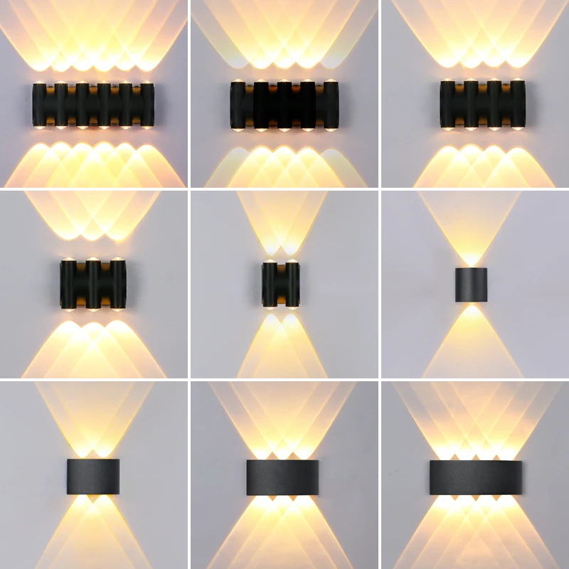 Modern LED Wall Light Indoor Lighting Nordic Up Down White Black Outdoor Waterproof Wall Lamps Living Room Porch Garden Lamp
Modern LED Wall Light Indoor Lighting Nordic Up Down White Black Outdoor Waterproof Wall Lamps Living Room Porch Garden Lamp