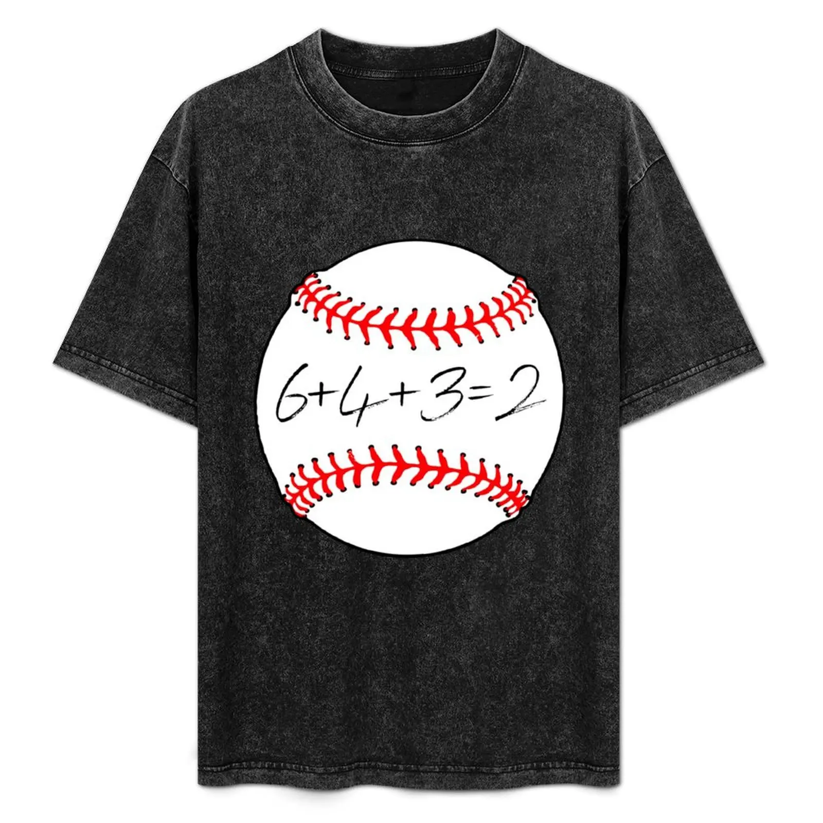 Baseball 6432 Double Play 6+4+3=2 Softball Math T-Shirt Basic Solid Tee for Daily Use
Baseball 6432 Double Play 6+4+3=2 Softball Math T-Shirt Basic Solid Tee for Daily Use