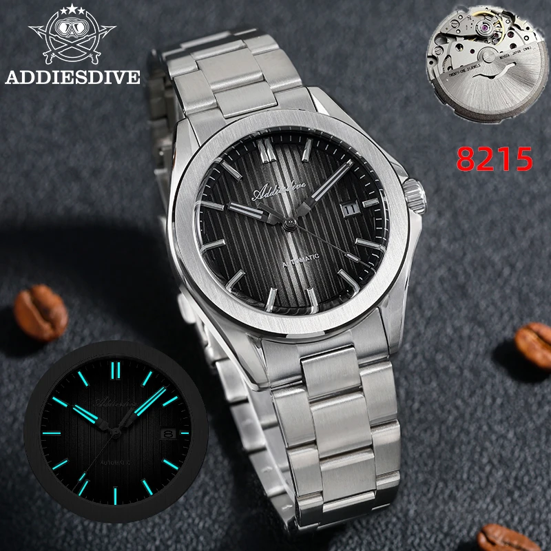 ADDIESDIVE Luxury Men's Automatic Watch Sapphire Glass Japan 8215 Mechanical Watch BGW9 Super Luminous Men Analog Watches AD2533
ADDIESDIVE Luxury Men's Automatic Watch Sapphire Glass Japan 8215 Mechanical Watch BGW9 Super Luminous Men Analog Watches AD2533