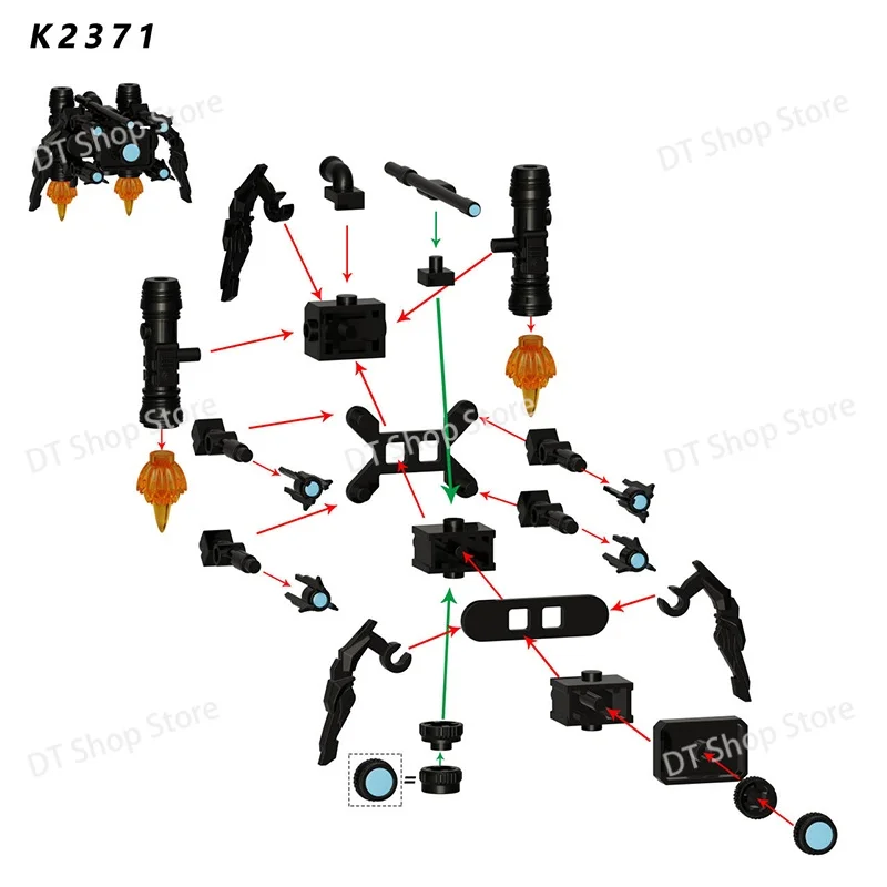Anime Spider Speakerman Black Red Action Figures Model Splicing Building Blocks Children's Christmas Gifts KDL858
Anime Spider Speakerman Black Red Action Figures Model Splicing Building Blocks Children's Christmas Gifts KDL858
