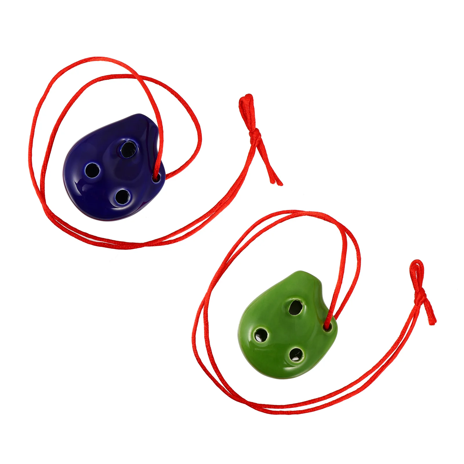 2Pcs 6 Hole Mini Ocarina Ceramic Alto C Flute Musical Instrument with Lanyard for Kids Beginners Handcrafted Gift Idea Melodious
2Pcs 6 Hole Mini Ocarina Ceramic Alto C Flute Musical Instrument with Lanyard for Kids Beginners Handcrafted Gift Idea Melodious
