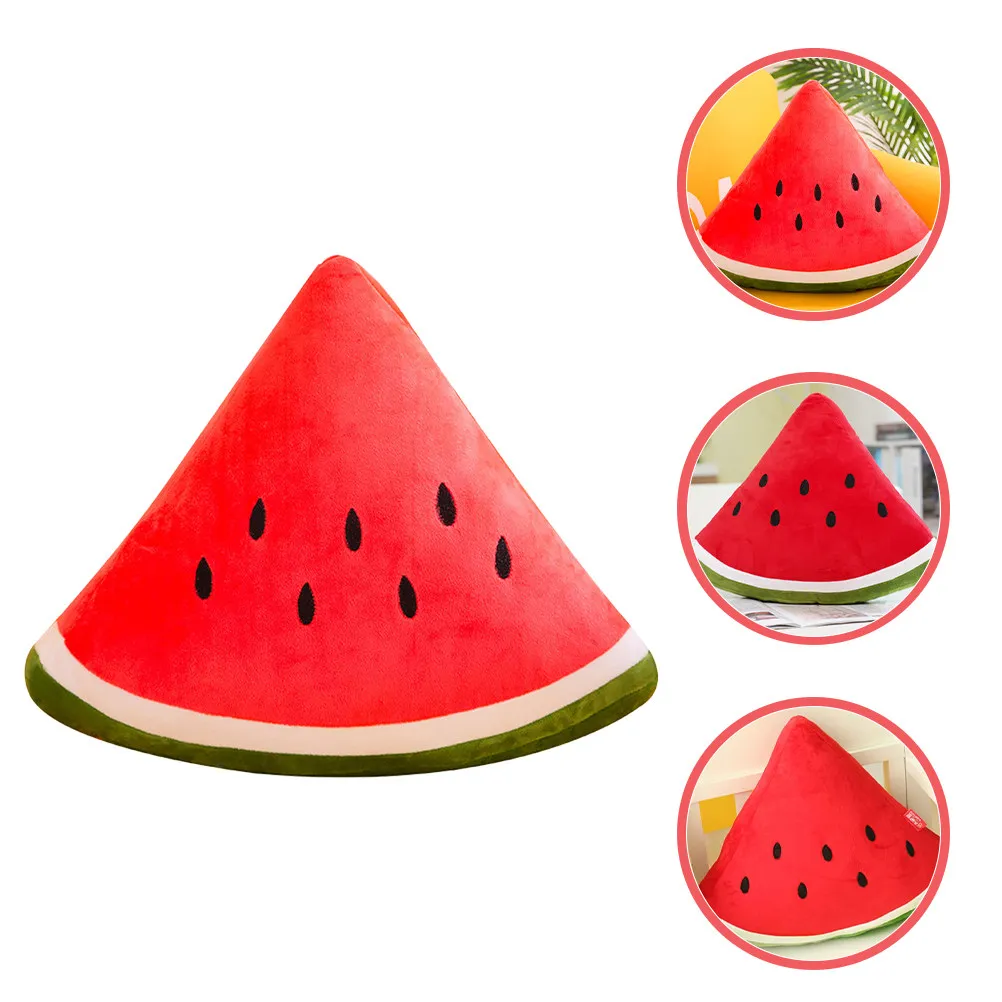 Cute Watermelon Pillow Soft Comfortable Fruit Shaped Cushion for Relaxation Decoration Gift Idea Small Throw Pillow Novelty Home
Cute Watermelon Pillow Soft Comfortable Fruit Shaped Cushion for Relaxation Decoration Gift Idea Small Throw Pillow Novelty Home