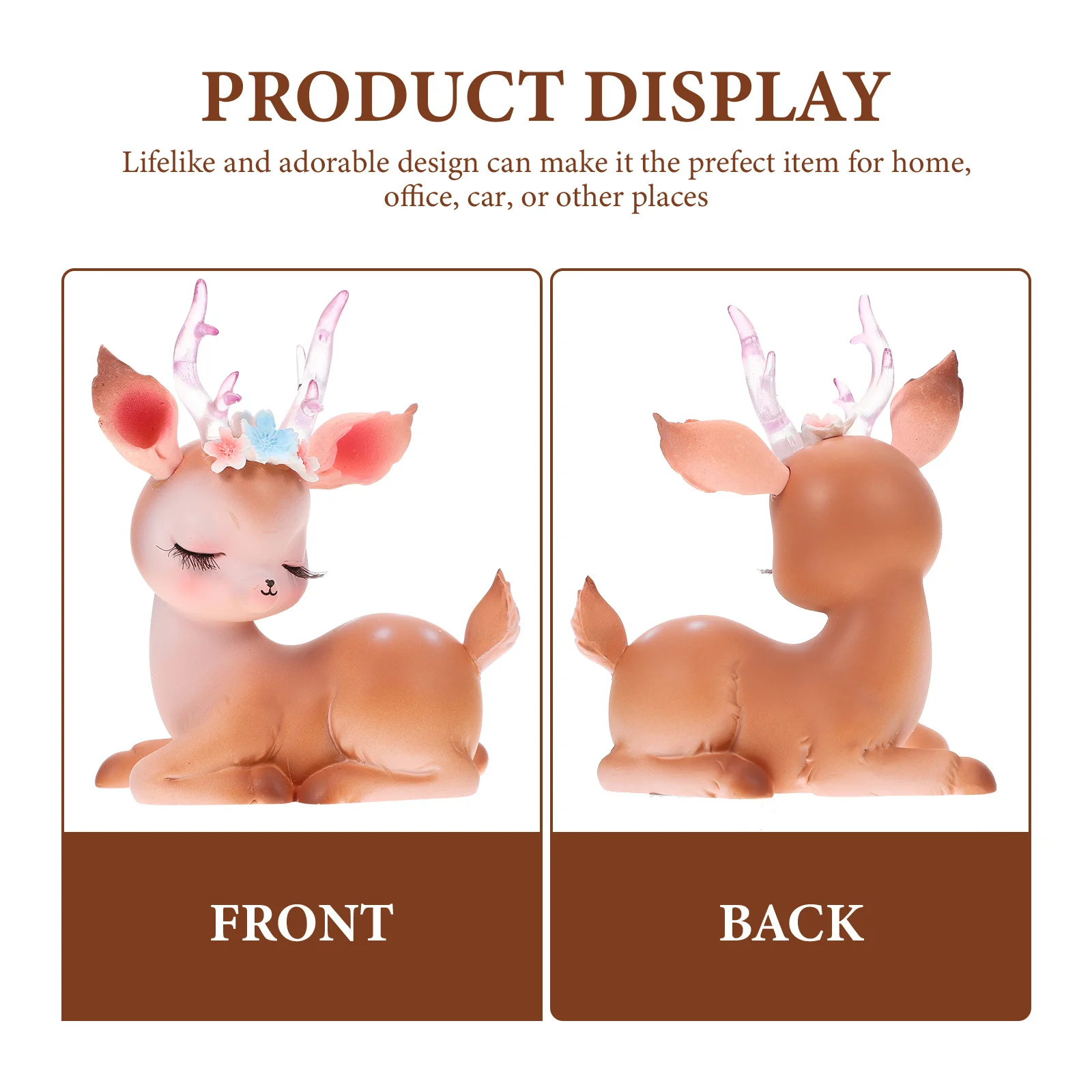 Car Furnishing Decoration Home Desktop Decorations Resin Reindeer Figurine Funny Ornament Office Figurines Statue
Car Furnishing Decoration Home Desktop Decorations Resin Reindeer Figurine Funny Ornament Office Figurines Statue