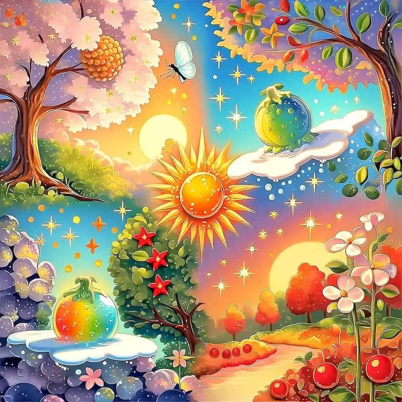 GATYZTORY Diamond Mosaic Four Seasons Scenery DIY New Collection Diamond Painting Mountain Acrylic Craft Supplies Handmade Gift
GATYZTORY Diamond Mosaic Four Seasons Scenery DIY New Collection Diamond Painting Mountain Acrylic Craft Supplies Handmade Gift