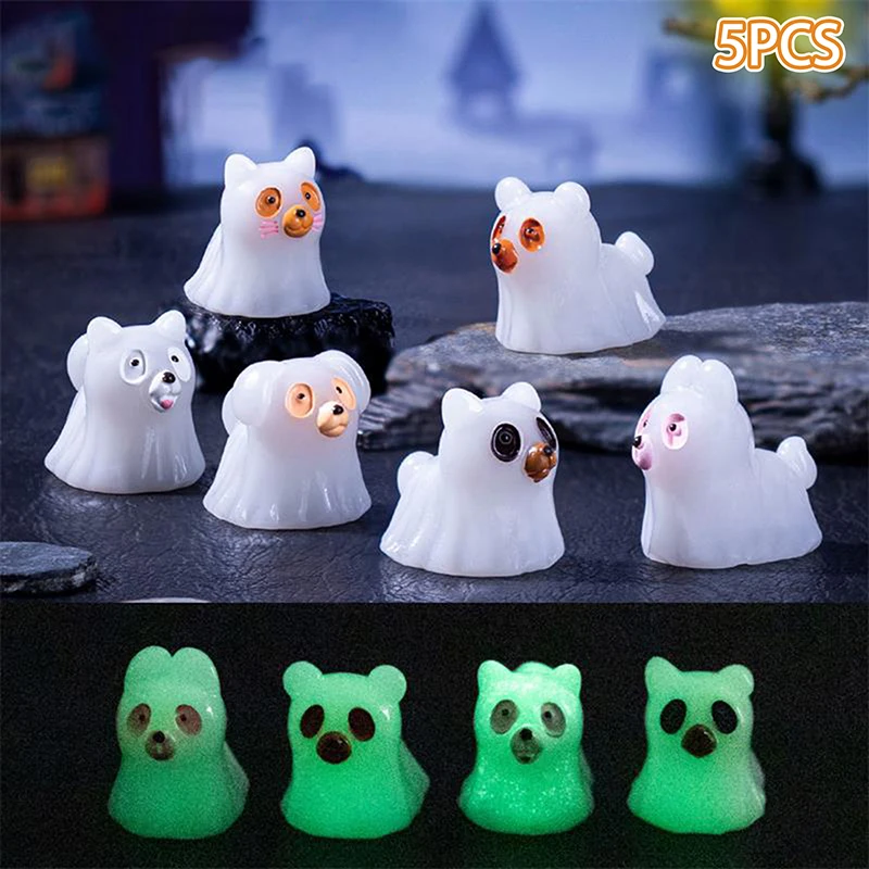 "5PCS Glow-in-the-Dark Ghost Animal Miniatures for Dollhouses, DIY Halloween Decorations, Doll House Accessories"
"5PCS Glow-in-the-Dark Ghost Animal Miniatures for Dollhouses, DIY Halloween Decorations, Doll House Accessories"