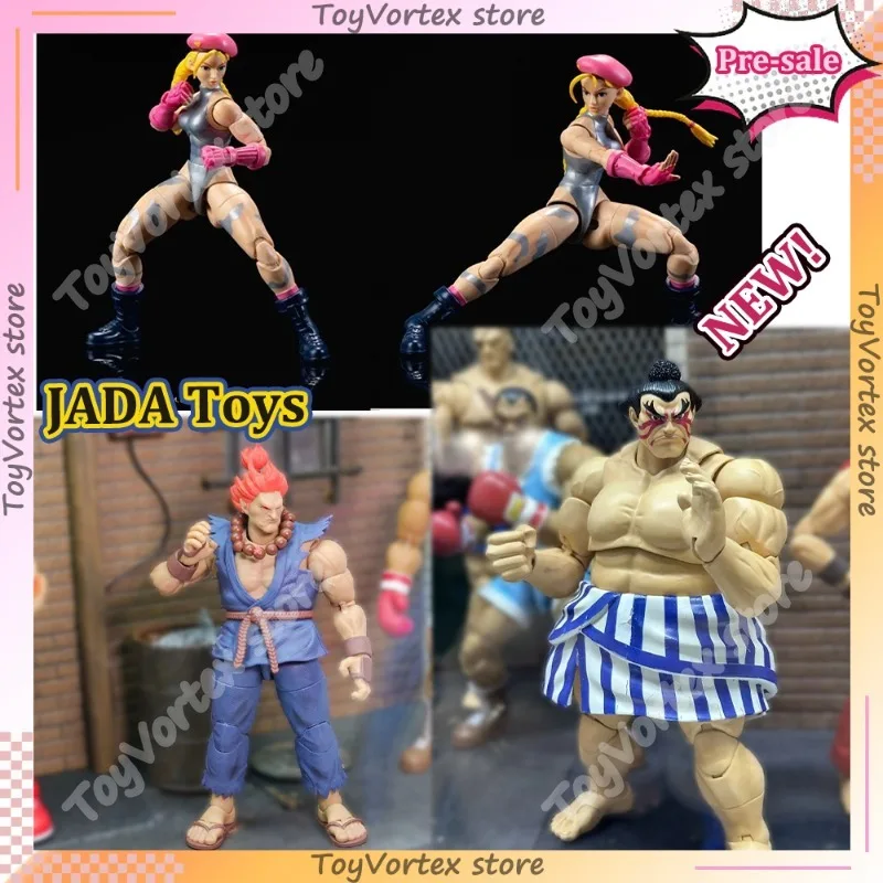NEW JADA Toys E. Honda Akuma Cammy Anime Action Figure Statue JADA Street Fighter Model Toy Collection Model Doll Toy Gifts
NEW JADA Toys E. Honda Akuma Cammy Anime Action Figure Statue JADA Street Fighter Model Toy Collection Model Doll Toy Gifts