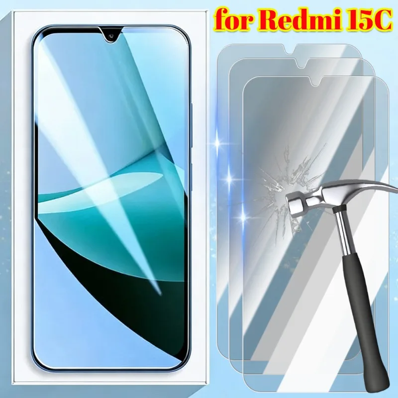 1/2/3Pcs Ultra Clear Tempered Glass for Xiaomi Redmi 15C Screen Protector for Xiaomi Mi Redmi 15C 5G Protective Cover Glass
1/2/3Pcs Ultra Clear Tempered Glass for Xiaomi Redmi 15C Screen Protector for Xiaomi Mi Redmi 15C 5G Protective Cover Glass