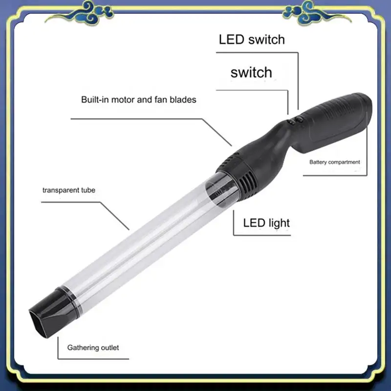 Latest Vacuum Bug Catcher Spider And Insect Traps Catcher Bug Control For Adults And Kids Insects Handheld LED Flashlight
Latest Vacuum Bug Catcher Spider And Insect Traps Catcher Bug Control For Adults And Kids Insects Handheld LED Flashlight