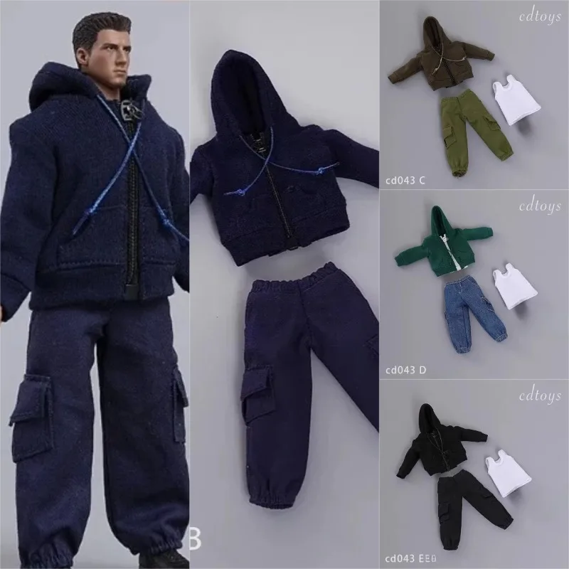 Cdtoys Cd043 1/12 Scale Pullover Sweatshirt Overalls Vest Clothes Model for 6 Inch Male SoldierAction Figures Doll Accessories
Cdtoys Cd043 1/12 Scale Pullover Sweatshirt Overalls Vest Clothes Model for 6 Inch Male SoldierAction Figures Doll Accessories