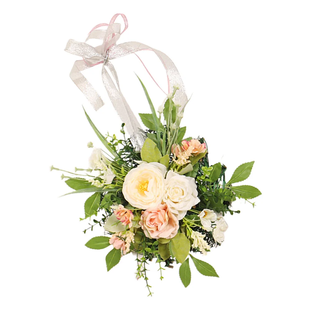 Artificial Garland Fake Wreath Front Door Wedding Decoration Spring Plastic Welcome Flower
Artificial Garland Fake Wreath Front Door Wedding Decoration Spring Plastic Welcome Flower