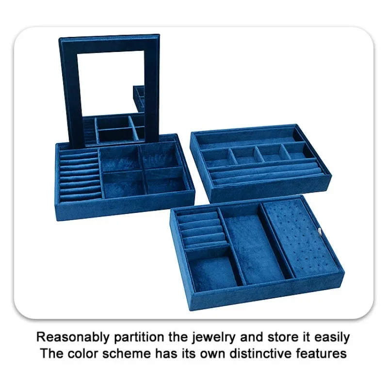 SY-13667 Velvet Jewelry Box Necklace Ring Packaging Case New Jewelry Storage Solution
SY-13667 Velvet Jewelry Box Necklace Ring Packaging Case New Jewelry Storage Solution