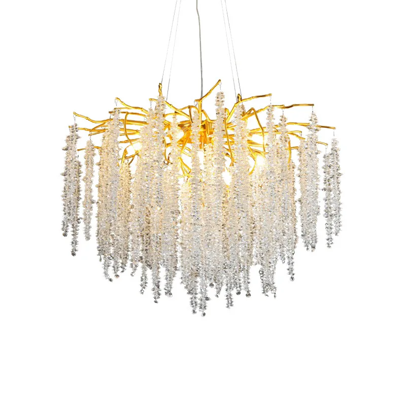 Living room lamp Hall main lamp Dining room Bedroom lamp Cross-border octagonal bead fringed branch
Living room lamp Hall main lamp Dining room Bedroom lamp Cross-border octagonal bead fringed branch