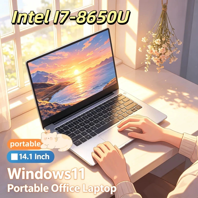 Powerful Intel I7-8650U 14.1" Trendy Original Gaming Laptop 120Hz Ultra-clear FHD IPS Screen 32GB/2TB SSD Backlit Keyboard
Powerful Intel I7-8650U 14.1" Trendy Original Gaming Laptop 120Hz Ultra-clear FHD IPS Screen 32GB/2TB SSD Backlit Keyboard