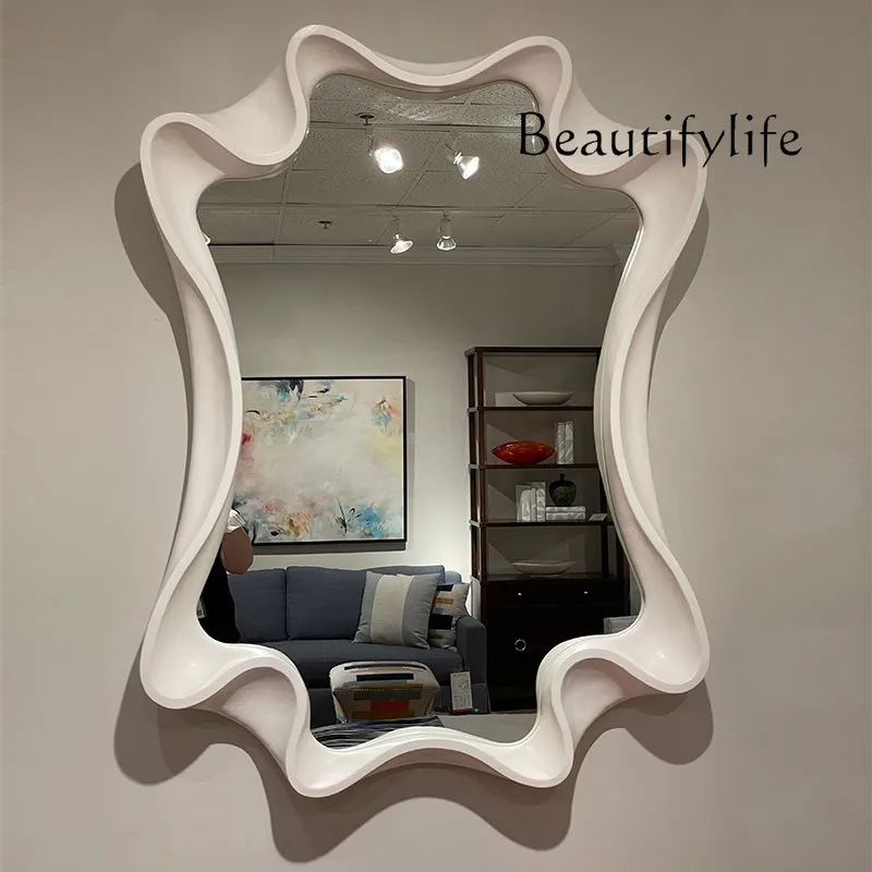 Q Special-shaped Mirror Internet Celebrity Irregular Decorative Mirror Entrance Entrance Wall Mirror Dining Room Living Room Wal
Q Special-shaped Mirror Internet Celebrity Irregular Decorative Mirror Entrance Entrance Wall Mirror Dining Room Living Room Wal