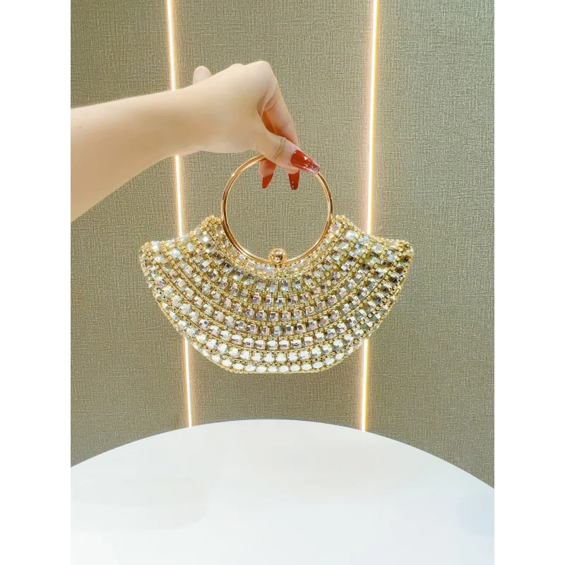 Elegant Rhinestone-Embellished Small Crossbody Handbag for Women New Party Shoulder Bag Fashionable Evening Clutch
Elegant Rhinestone-Embellished Small Crossbody Handbag for Women New Party Shoulder Bag Fashionable Evening Clutch