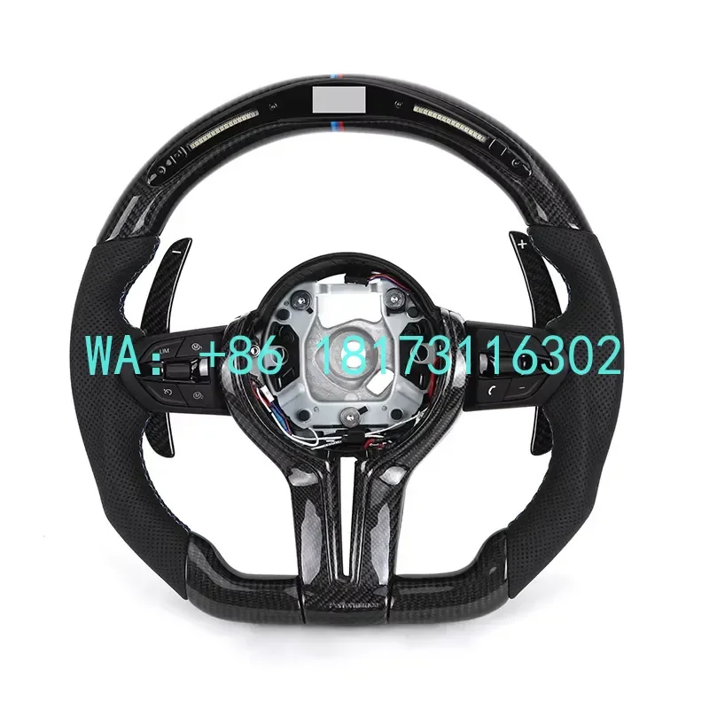 China Plant 2026 Half Leather M Performance Carbon Fiber LED Steering Wheel F10 F20 F22 F30 F31 F32 M2 F87 M3 F80 M4 F82
China Plant 2026 Half Leather M Performance Carbon Fiber LED Steering Wheel F10 F20 F22 F30 F31 F32 M2 F87 M3 F80 M4 F82