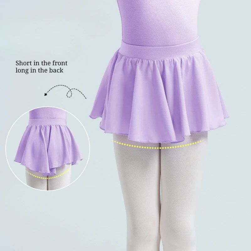 Ballet Skirt for Girls Elastic Waist Dance Skirt High Low Hem Chiffon Skirt Kids Ballet Dancewear for Performance Dance Costume
Ballet Skirt for Girls Elastic Waist Dance Skirt High Low Hem Chiffon Skirt Kids Ballet Dancewear for Performance Dance Costume