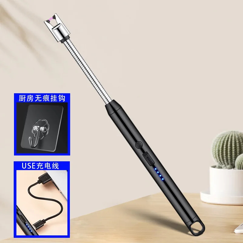 Metal Gas Stove Pulse Electron Gun Kitchen Gas Stove Lighter with Long Handle Windproof Durable Rechargeable Igniter
Metal Gas Stove Pulse Electron Gun Kitchen Gas Stove Lighter with Long Handle Windproof Durable Rechargeable Igniter