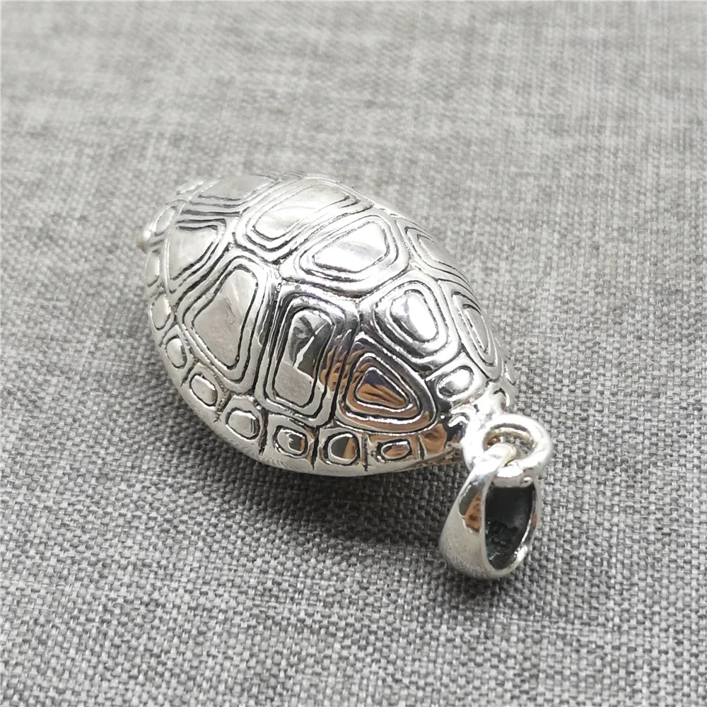 925 Sterling Silver Turtle Shell Locket Pendant Three Coins Chinese Divination
925 Sterling Silver Turtle Shell Locket Pendant Three Coins Chinese Divination