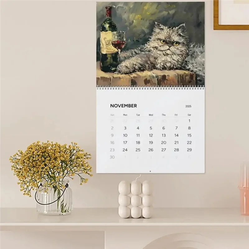 2025 Cat Wall Calendar 2025 Funny Cute Drunk Cats Themed Calender 8X11 Inches Family Planner Calendar For Cat Lovers
2025 Cat Wall Calendar 2025 Funny Cute Drunk Cats Themed Calender 8X11 Inches Family Planner Calendar For Cat Lovers