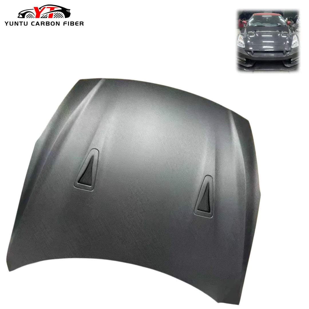 Suitable For 2007 Nissan GTR R35 High-quality OEM Genuine Carbon Fiber Engine Hood
Suitable For 2007 Nissan GTR R35 High-quality OEM Genuine Carbon Fiber Engine Hood