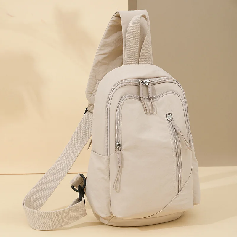 New Solid Color Casual Crossbody Bag Lightweight Waterproof Nylon Unisex Shoulder Sling Backpack Large Capacity Travel Bag
New Solid Color Casual Crossbody Bag Lightweight Waterproof Nylon Unisex Shoulder Sling Backpack Large Capacity Travel Bag