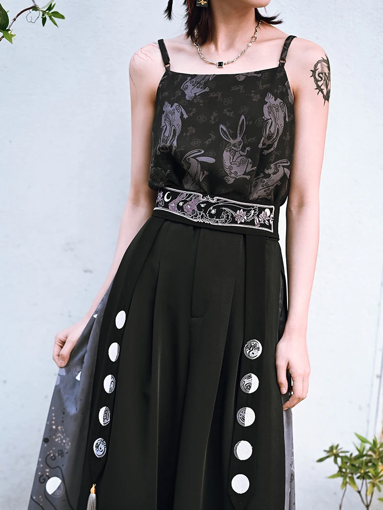 New Chinese Style National Style Han Elements Chiffon Printing Suspenders Summer Vest Innerwear Thin Style Tops Rabbit
New Chinese Style National Style Han Elements Chiffon Printing Suspenders Summer Vest Innerwear Thin Style Tops Rabbit