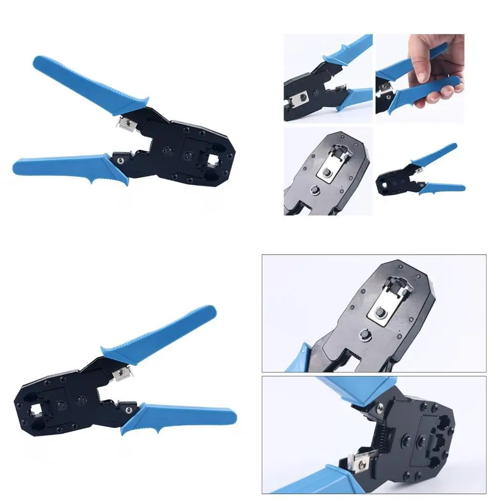 652F Multifunction Crimper Stripper Cutter Suitable For Modular Plugs 8P8C 6P6C 4P4C Networking Telephone Cables Steel Design
652F Multifunction Crimper Stripper Cutter Suitable For Modular Plugs 8P8C 6P6C 4P4C Networking Telephone Cables Steel Design