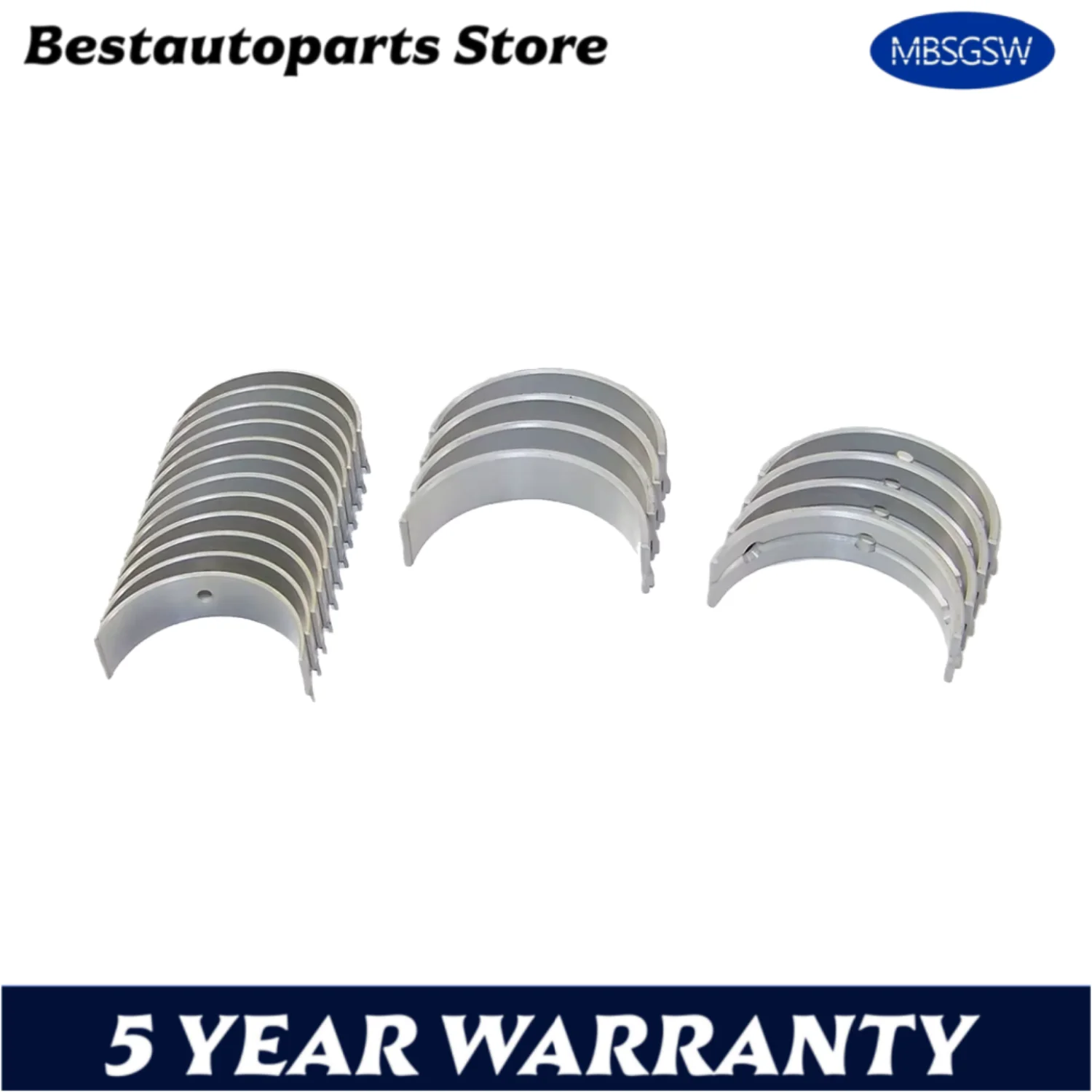 STD 0.25 0.5 Main & Con Rod Bearing Set 11-23 Diesel V6 3.0 L EXF EXN For CHRYSLER 300C JEEP GRAND CHEROKEE LANCIA THEMA RAM
STD 0.25 0.5 Main & Con Rod Bearing Set 11-23 Diesel V6 3.0 L EXF EXN For CHRYSLER 300C JEEP GRAND CHEROKEE LANCIA THEMA RAM