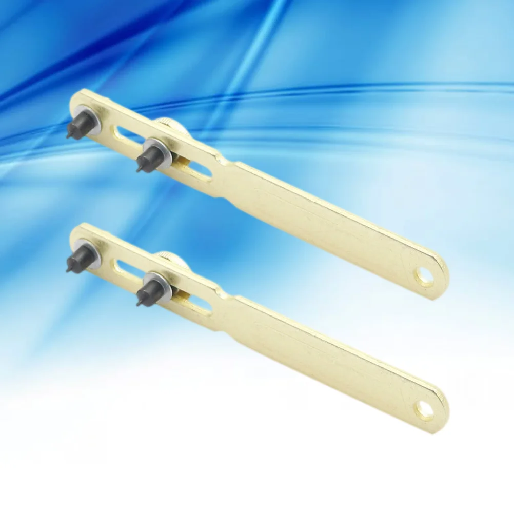 2Pcs Portable Watch Screw-on Back Case Cover Opener Metal Wrench Remover Tool 42mm Size Mechanical Electronic Watches 
2Pcs Portable Watch Screw-on Back Case Cover Opener Metal Wrench Remover Tool 42mm Size Mechanical Electronic Watches