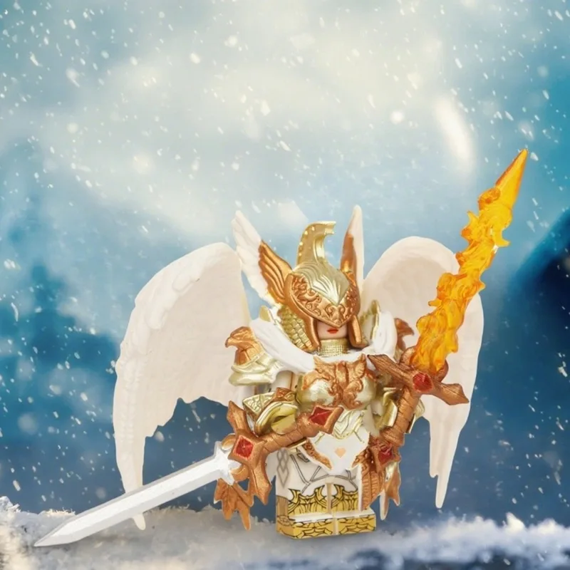 Новые строительные блоки Uriel Archangel, собранная модель, мини-фигурки, оружие, аксессуары, развивающие игрушки, подарочная коллекция
Новые строительные блоки Uriel Archangel, собранная модель, мини-фигурки, оружие, аксессуары, развивающие игрушки, подарочная коллекция