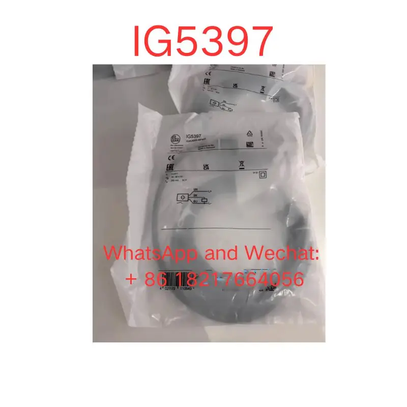 Новый индуктивный бесконтактный переключатель IG5397 IGA3005-BPKG, быстрая доставка
Новый индуктивный бесконтактный переключатель IG5397 IGA3005-BPKG, быстрая доставка