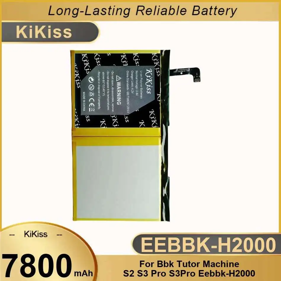 7800mAh For Bbk Tutor Machine S2 S3 Pro S3Pro Eebbk-H2000 Laptop Battery High-Efficiency Long-Lasting Performance
7800mAh For Bbk Tutor Machine S2 S3 Pro S3Pro Eebbk-H2000 Laptop Battery High-Efficiency Long-Lasting Performance