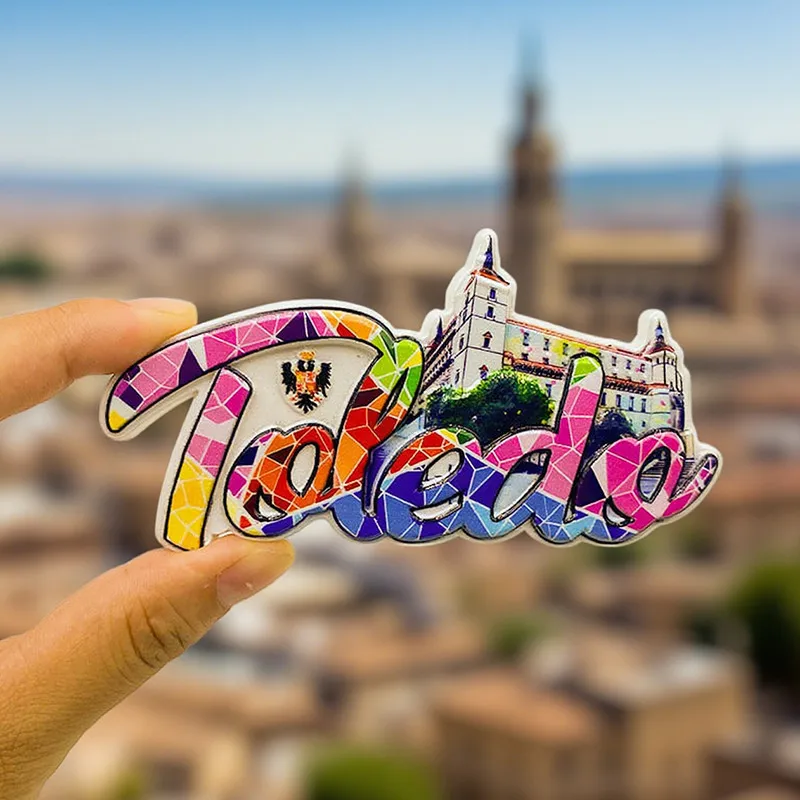 Toledo, Spain Tourist Souvenirs Creative English Letter 3D Magnet Fridge Magnet Unique Gift
Toledo, Spain Tourist Souvenirs Creative English Letter 3D Magnet Fridge Magnet Unique Gift