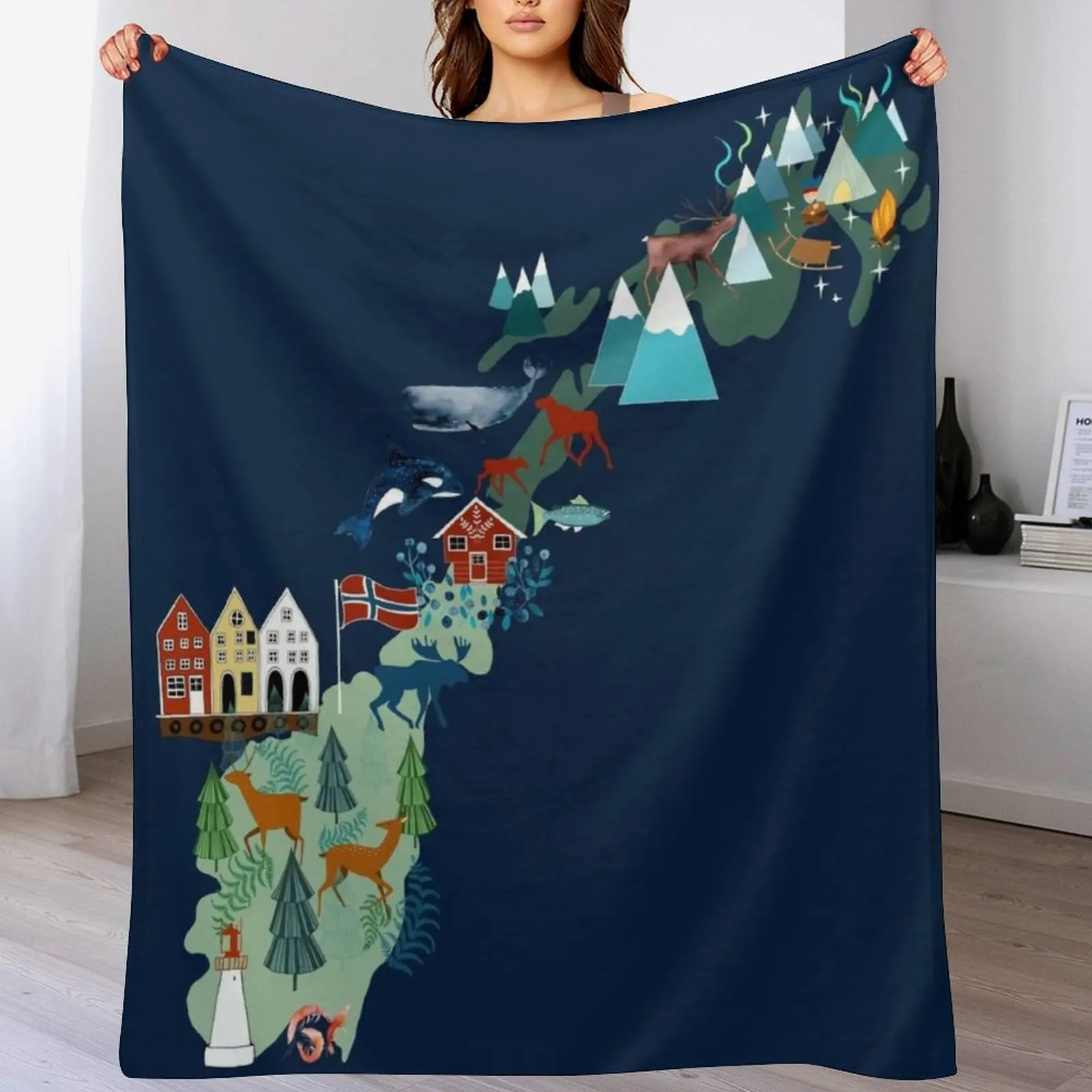 Norway Souvenir Throw Blanket warm for winter Luxury St decorative cosplay anime Blankets
Norway Souvenir Throw Blanket warm for winter Luxury St decorative cosplay anime Blankets