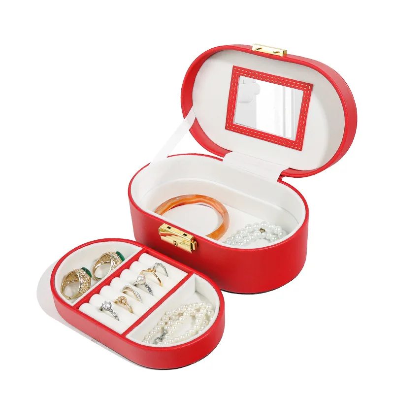 Portable Jewelry Box Necklace Ring Earring Nail Bracelet Jewelry Holder Gift Boxs For Wedding Jewelry Case with lock Travel
Portable Jewelry Box Necklace Ring Earring Nail Bracelet Jewelry Holder Gift Boxs For Wedding Jewelry Case with lock Travel