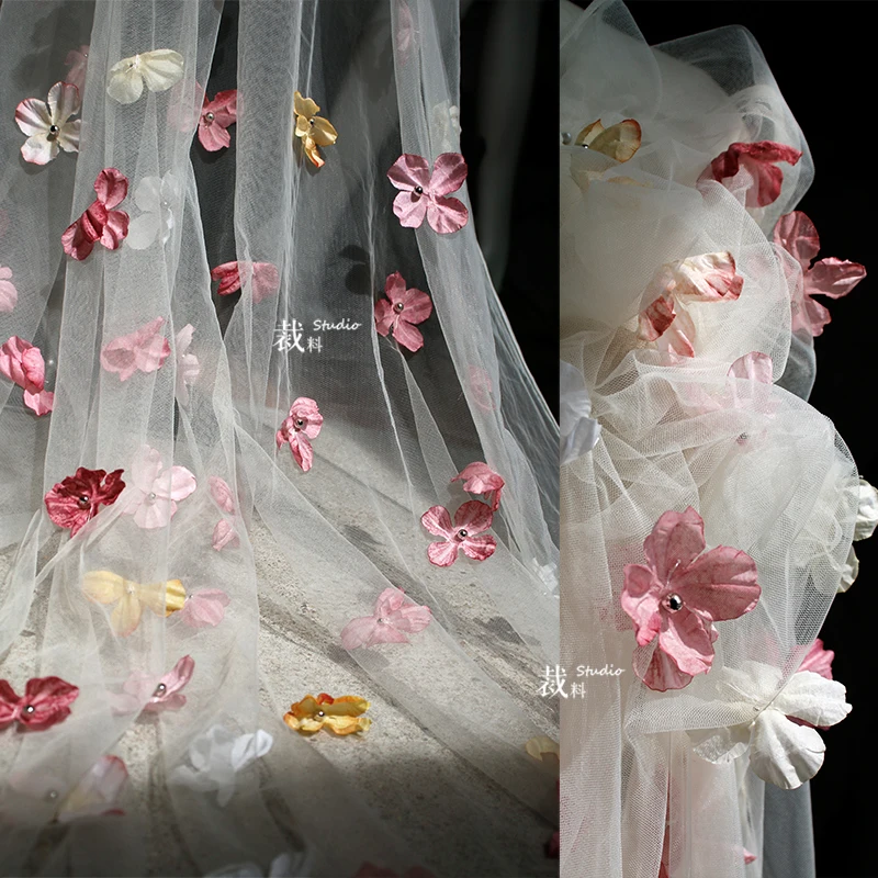 Fabric width 160x50cm solidcolor flower bead perspective mesh fashion simple DIY wedding background decoration clothing designer
Fabric width 160x50cm solidcolor flower bead perspective mesh fashion simple DIY wedding background decoration clothing designer