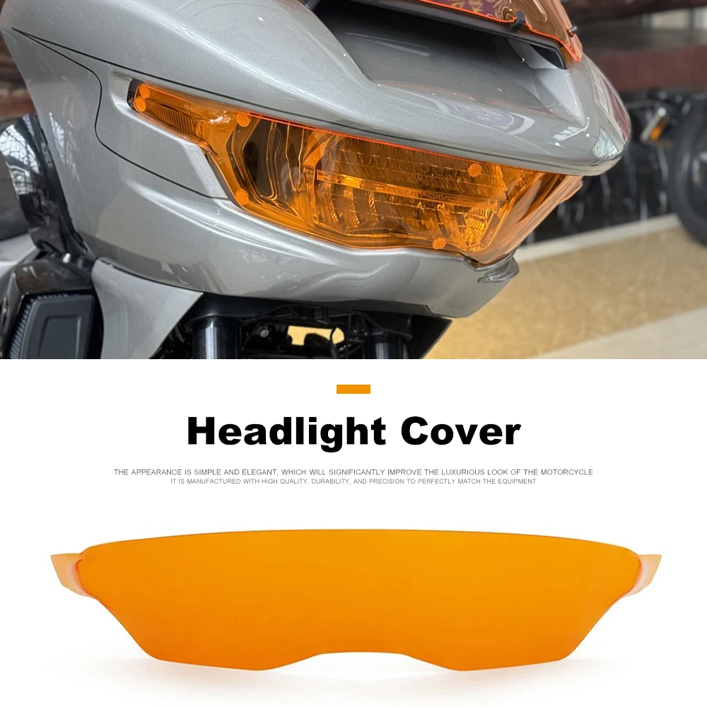 New Motorcycle Headlamp Protector Guard Fairing Headlight Cover Accessories For CVO Road Glide FLTRXSE ST Road Glide FLTRX 2024
New Motorcycle Headlamp Protector Guard Fairing Headlight Cover Accessories For CVO Road Glide FLTRXSE ST Road Glide FLTRX 2024